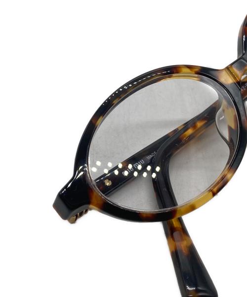 MIU MIU（ミュウミュウ）MIU MIU (ミュウミュウ) サングラス SMU 04Z-F B11899566G ブラウン サイズ:SIZE 50□18の古着・服飾アイテム