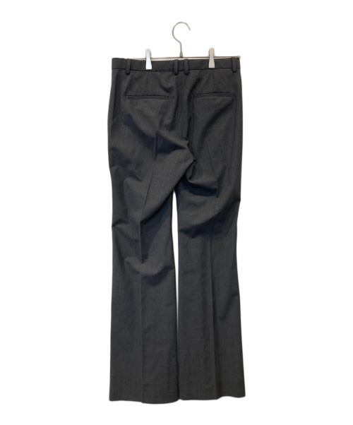 theory（セオリー）theory (セオリー) Traceable Wool /ストレッチウールスリムフレアパンツ 01-5306407 グレー サイズ:4の古着・服飾アイテム