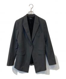 theory（セオリー）の古着「Traceable Wool EtiennetteBlazer トレーサブル ウール エティエネット ブザー 01-5304105」｜グレー
