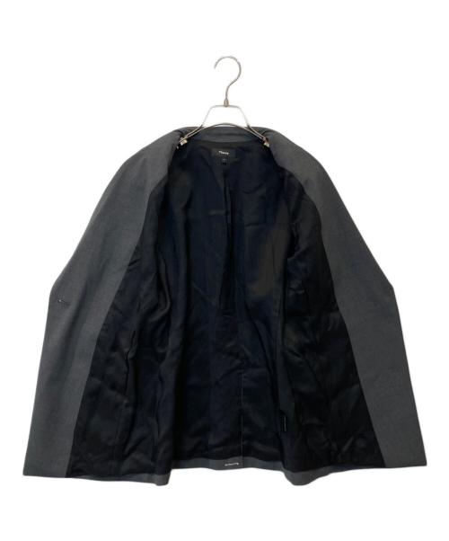 theory（セオリー）theory (セオリー) Traceable Wool EtiennetteBlazer トレーサブル ウール エティエネット ブザー 01-5304105 グレー サイズ:2の古着・服飾アイテム