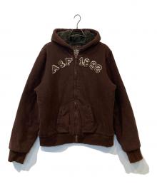 Abercrombie & Fitch（アバクロンビー アンド フィッチ）の古着「裏ボアジャケット」｜ブラウン