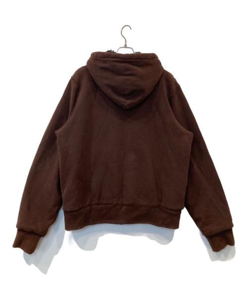 Abercrombie & Fitch（アバクロンビー アンド フィッチ）Abercrombie & Fitch (アバクロンビー アンド フィッチ) 裏ボアジャケット ブラウン サイズ:XLの古着・服飾アイテム