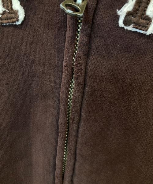 Abercrombie & Fitch（アバクロンビー アンド フィッチ）Abercrombie & Fitch (アバクロンビー アンド フィッチ) 裏ボアジャケット ブラウン サイズ:XLの古着・服飾アイテム