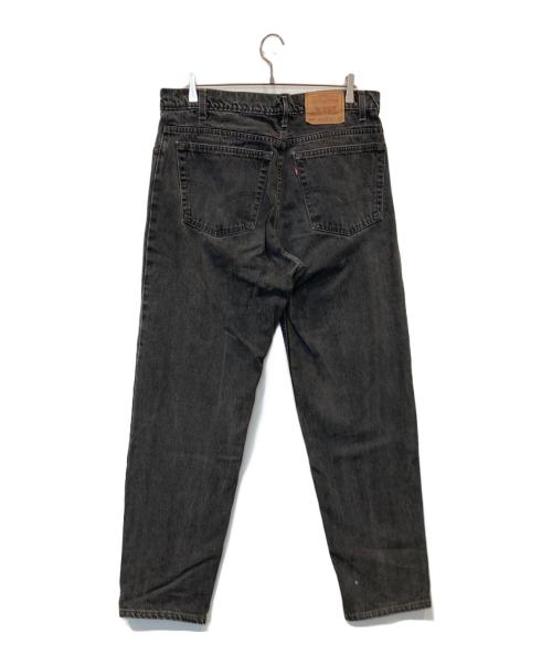 LEVI'S（リーバイス）LEVI'S (リーバイス) 550先染めデニムパンツ ブラック サイズ:W38×L32の古着・服飾アイテム