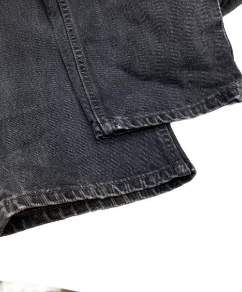 LEVI'S（リーバイス）LEVI'S (リーバイス) 550先染めデニムパンツ ブラック サイズ:W38×L32の古着・服飾アイテム