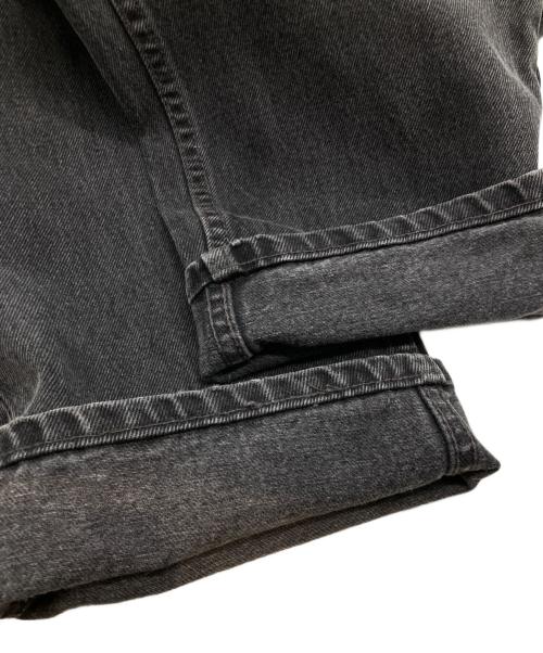 LEVI'S（リーバイス）LEVI'S (リーバイス) 550先染めデニムパンツ ブラック サイズ:W38×L32の古着・服飾アイテム