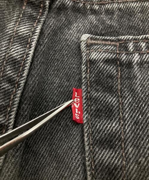 LEVI'S（リーバイス）LEVI'S (リーバイス) 550先染めデニムパンツ ブラック サイズ:W38×L32の古着・服飾アイテム