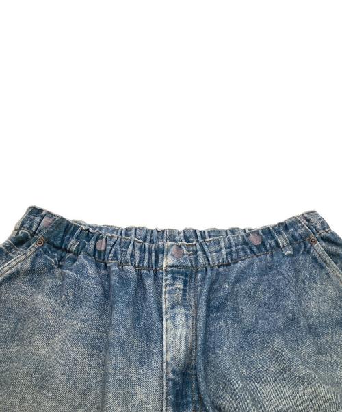 BEAMS（ビームス）BEAMS (ビームス) モック プリント ダブルニー スウェットパンツ 11-24-3628-147 インディゴ サイズ:Lの古着・服飾アイテム