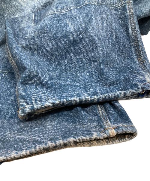 BEAMS（ビームス）BEAMS (ビームス) モック プリント ダブルニー スウェットパンツ 11-24-3628-147 インディゴ サイズ:Lの古着・服飾アイテム