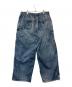 BEAMS (ビームス) モック プリント ダブルニー スウェットパンツ 11-24-3628-147 インディゴ サイズ:L：8000円