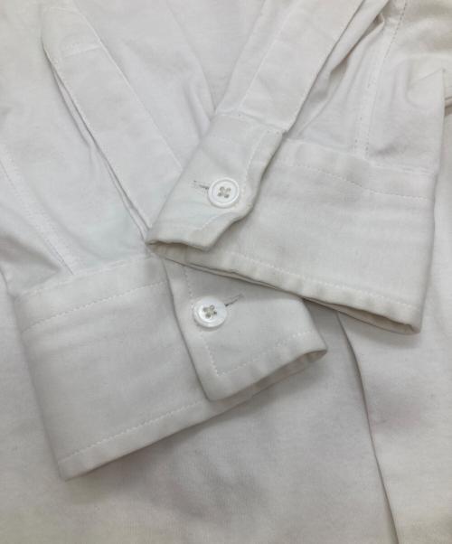 YOHJI YAMAMOTO COSTUME D HOMME（ヨウジヤマモトコストチュームドオム）YOHJI YAMAMOTO COSTUME D HOMME (ヨウジヤマモトコストチュームドオム) INDUSTYLE TOKYO (インダスタイル トーキョー) 長袖シャツ　HF-888-051 ホワイト サイズ:3の古着・服飾アイテム