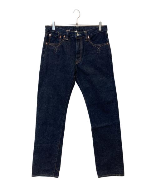 RRL（ダブルアールエル）RRL (ダブルアールエル) SLIM BOOT CUT MNRRBTMM4G00006 インディゴ サイズ:32×34の古着・服飾アイテム