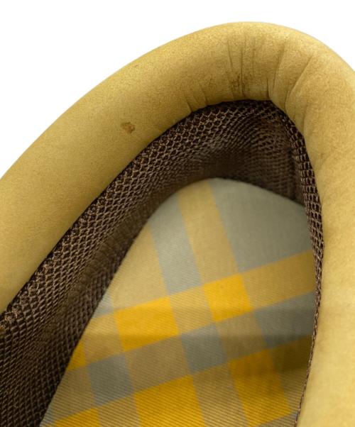 BURBERRY（バーバリー）BURBERRY (バーバリー) ヌバックスウェードヒールローファー 8074725 ベージュ サイズ:37の古着・服飾アイテム