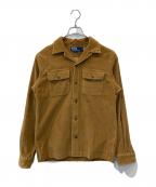 POLO RALPH LAURENポロ・ラルフローレン）の古着「CLASSIC FIT コーデュロイシャツ」｜ブラウン