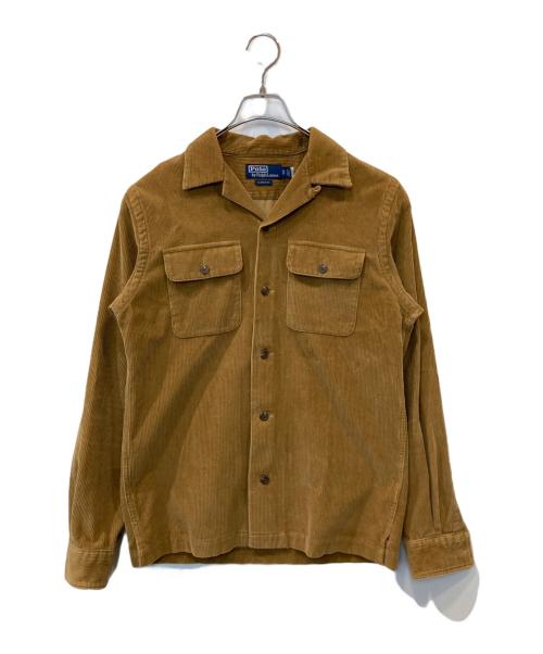 POLO RALPH LAUREN（ポロ・ラルフローレン）POLO RALPH LAUREN (ポロ・ラルフローレン) CLASSIC FIT コーデュロイシャツ ブラウン サイズ:XSの古着・服飾アイテム