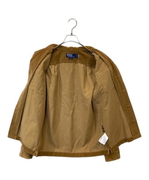 POLO RALPH LAUREN（ポロ・ラルフローレン）POLO RALPH LAUREN (ポロ・ラルフローレン) CLASSIC FIT コーデュロイシャツ ブラウン サイズ:XSの古着・服飾アイテム