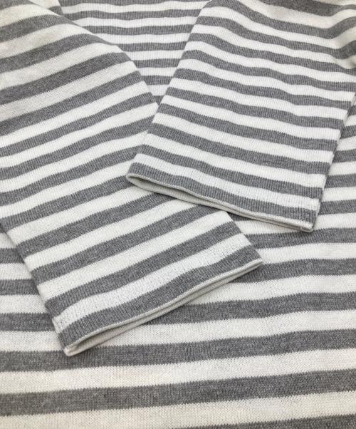 中川政七商店（ナカガワマサシチショウテン）中川政七商店 (ナカガワマサシチショウテン) ボーダーカットソー グレー サイズ:FREEの古着・服飾アイテム