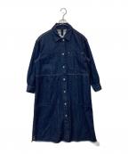 MHLマーガレットハウエル）の古着「CANTON LIGHT DENIM ワンピース 595-5158502」｜インディゴ