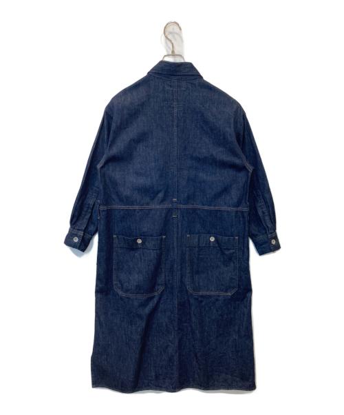 MHL（マーガレットハウエル）MHL (マーガレットハウエル) CANTON LIGHT DENIM ワンピース 595-5158502 インディゴ サイズ:34の古着・服飾アイテム