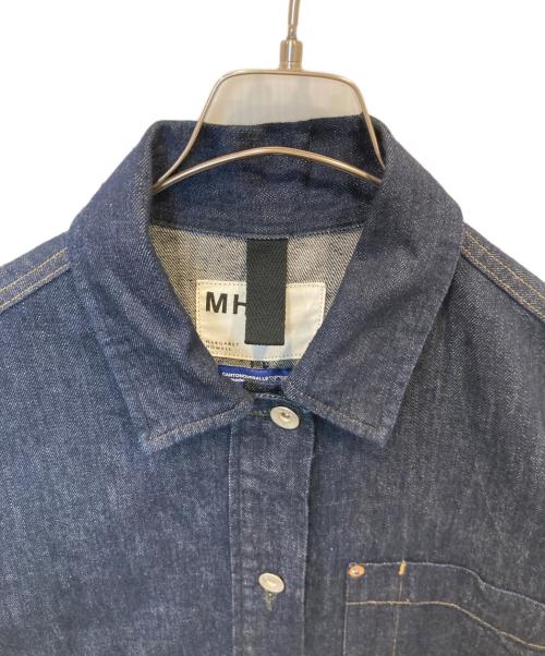 MHL（マーガレットハウエル）MHL (マーガレットハウエル) CANTON LIGHT DENIM ワンピース 595-5158502 インディゴ サイズ:34の古着・服飾アイテム