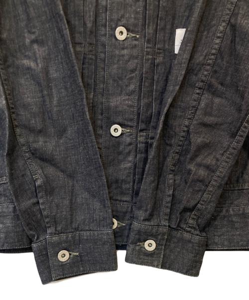 ROUGH AND RUGGED（ラフアンドラゲッド）ROUGH AND RUGGED　 (ラフアンドラゲッド) スーピマリネンデニムジャケット インディゴ サイズ:1の古着・服飾アイテム