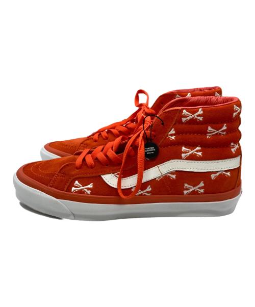 VANS VAULT（バンズボルト）VANS VAULT (バンズボルト) WTAPS (ダブルタップス) SK8-HI LX ハイカットスニーカー 721356 オレンジ×ホワイト サイズ:27.5cmの古着・服飾アイテム