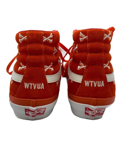 VANS VAULT（バンズボルト）VANS VAULT (バンズボルト) WTAPS (ダブルタップス) SK8-HI LX ハイカットスニーカー 721356 オレンジ×ホワイト サイズ:27.5cmの古着・服飾アイテム