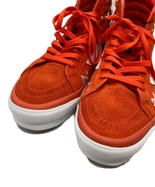 VANS VAULT（バンズボルト）VANS VAULT (バンズボルト) WTAPS (ダブルタップス) SK8-HI LX ハイカットスニーカー 721356 オレンジ×ホワイト サイズ:27.5cmの古着・服飾アイテム