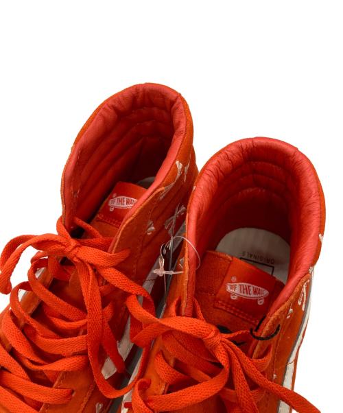 VANS VAULT（バンズボルト）VANS VAULT (バンズボルト) WTAPS (ダブルタップス) SK8-HI LX ハイカットスニーカー 721356 オレンジ×ホワイト サイズ:27.5cmの古着・服飾アイテム
