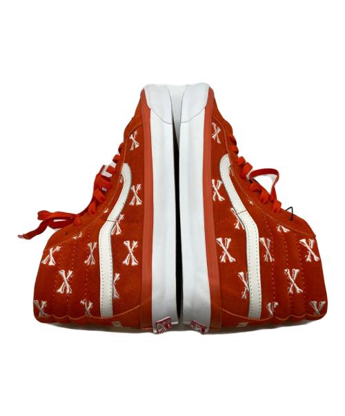 VANS VAULT（バンズボルト）VANS VAULT (バンズボルト) WTAPS (ダブルタップス) SK8-HI LX ハイカットスニーカー 721356 オレンジ×ホワイト サイズ:27.5cmの古着・服飾アイテム