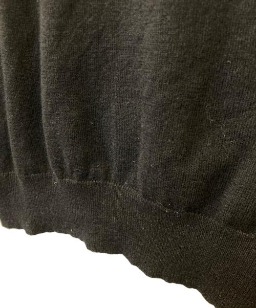 PS Paul Smith（ＰＳポールスミス）PS Paul Smith (ＰＳポールスミス) SPORTS STRIPE ZEBRA CREW NECK SWEATER 282400 ブラック サイズ:Lの古着・服飾アイテム
