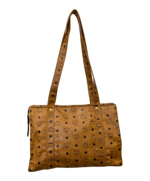 MCM（エムシーエム）MCM (エムシーエム) ヴィセントストートバッグ ブラウンの古着・服飾アイテム