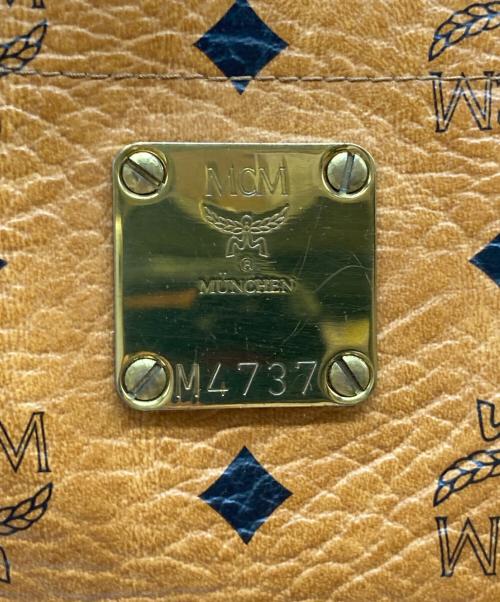 MCM（エムシーエム）MCM (エムシーエム) ヴィセントストートバッグ ブラウンの古着・服飾アイテム