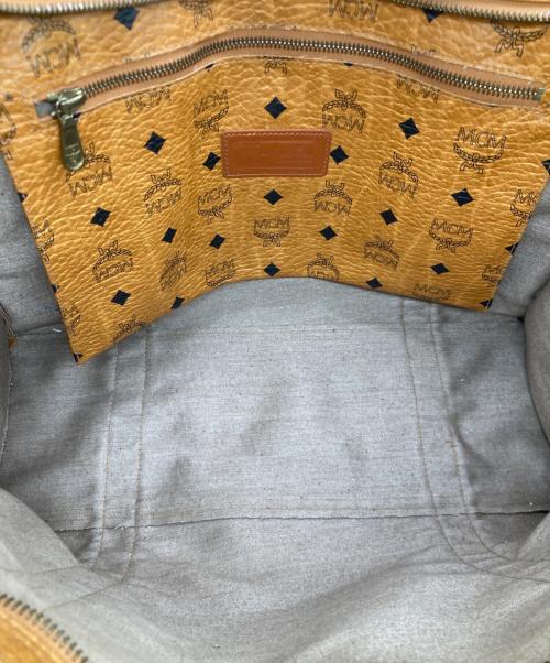 MCM（エムシーエム）MCM (エムシーエム) ヴィセントストートバッグ ブラウンの古着・服飾アイテム