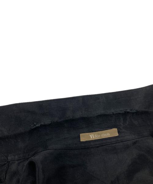 Y's for men（ワイズフォーメン）Y'S for men (ワイズフォーメン) コットン×キュプラロングシャツ ブラック サイズ:不明の古着・服飾アイテム