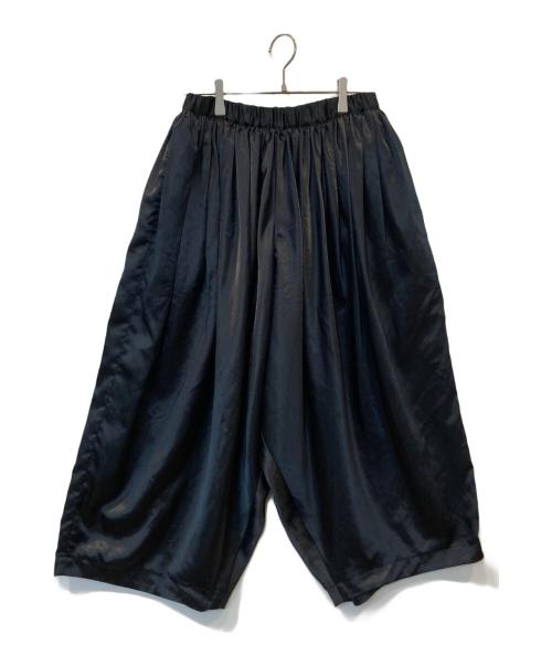 COMME des GARCONS COMME des GARCONS（コムデギャルソン コムデギャルソン）COMME des GARCONS COMME des GARCONS (コムデギャルソン コムデギャルソン) ポリエステルサテン イージーサルエルパンツ 	RF-P009 ブラック サイズ:Sの古着・服飾アイテム
