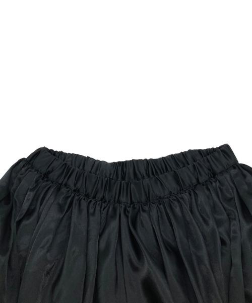 COMME des GARCONS COMME des GARCONS（コムデギャルソン コムデギャルソン）COMME des GARCONS COMME des GARCONS (コムデギャルソン コムデギャルソン) ポリエステルサテン イージーサルエルパンツ 	RF-P009 ブラック サイズ:Sの古着・服飾アイテム