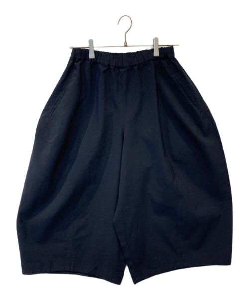 COMME des GARCONS COMME des GARCONS（コムデギャルソン コムデギャルソン）COMME des GARCONS COMME des GARCONS (コムデギャルソン コムデギャルソン) クロップドイージーパンツ RA-P013  ダークネイビー サイズ:XSの古着・服飾アイテム