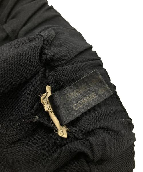 COMME des GARCONS COMME des GARCONS（コムデギャルソン コムデギャルソン）COMME des GARCONS COMME des GARCONS (コムデギャルソン コムデギャルソン) クロップドイージーパンツ RA-P013  ダークネイビー サイズ:XSの古着・服飾アイテム