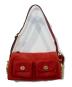 COACH（コーチ）の古着「TURNLOCK HAVERSACK BAG 27 ターンロック ハバーサック バッグ 27 CFQ59」｜レッド
