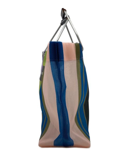 MARNI（マルニ）MARNI (マルニ) フラワーカフェストライプバッグ マルチカラーの古着・服飾アイテム