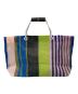 MARNI (マルニ) フラワーカフェストライプバッグ マルチカラー：8000円