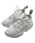 MM6 Maison Margiela（エムエムシックスメゾンマルジェラ）の古着「Puffer Lace Up Sneakers パッファー・レースアップ・スニーカー S66WS0004」｜ホワイト