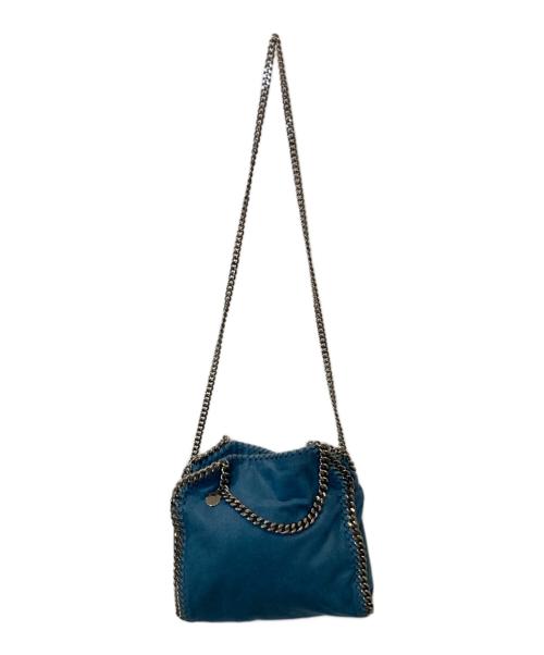 STELLA McCARTNEY（ステラマッカートニー）STELLA McCARTNEY (ステラマッカートニー) ファラベラミニトートバッグ ブルーの古着・服飾アイテム
