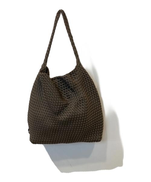 NACHEDI（ナゲディ）NACHEDI (ナゲディ) NOMAD LARGE HOBO メッシュショルダー SN04023LD ブラウンの古着・服飾アイテム