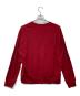 MARKA (マーカ) スーパー100sウォッシャブルウール天竺 / クルーネック L/S Tee M26C15CS03C レッド サイズ:3：9000円