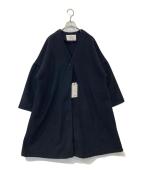 utiliteユティリテ）の古着「ダブルモッサー ロングコート UT303AW85」｜ネイビー