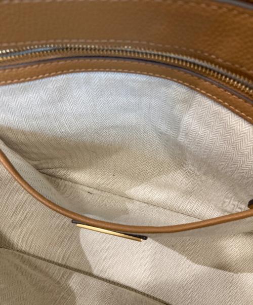 TORY BURCH（トリーバーチ）TORY BURCH (トリーバーチ) ロビンソン ペブルド トート 10009171 ブラウンの古着・服飾アイテム
