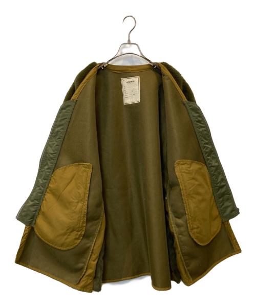 etsinta（エシンタ）etsinta (エシンタ) ファー切替ジャケット TYZ1012207A0004 グリーン サイズ:FREEの古着・服飾アイテム