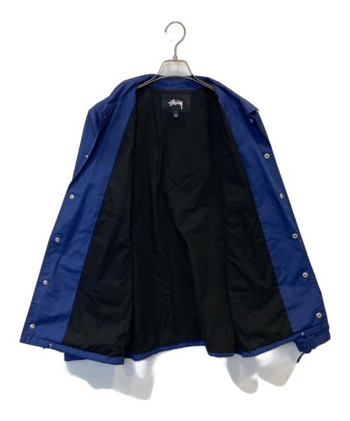 stussy（ステューシー）stussy (ステューシー) CRUIZE COACH JACKET 	115394 ネイビー サイズ:Mの古着・服飾アイテム